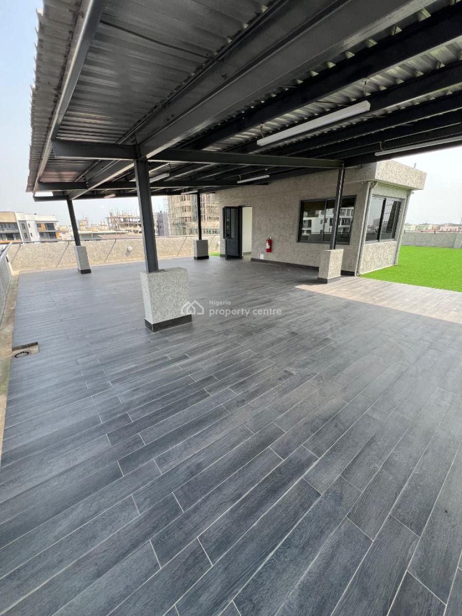 Rooftop Open Plan Office,  Also Suitable for Restaurant, Bar, Events, Lekki Phase 1, Lekki, Lagos, Office Space for Rent