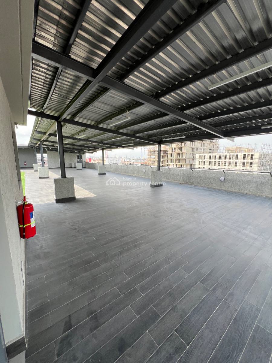 Rooftop Open Plan Office,  Also Suitable for Restaurant, Bar, Events, Lekki Phase 1, Lekki, Lagos, Office Space for Rent
