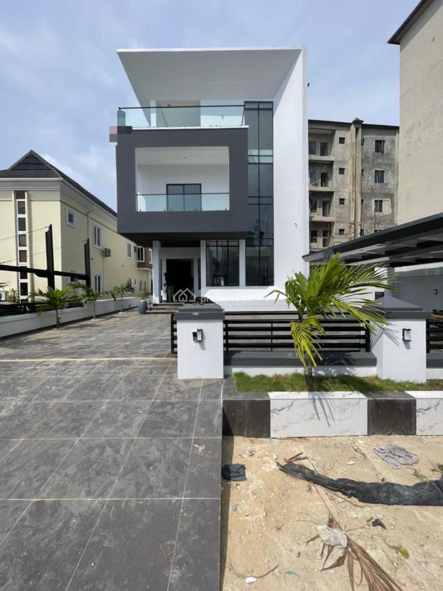 Amazing 6 Bedroom Duplex with a Pool,bq,pool, Ikota, Lekki, Lagos, House for Sale