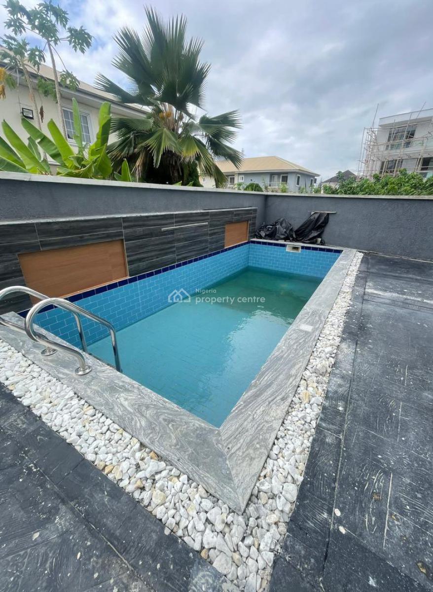 Magnificent 5 Bedroom Duplex with a Bq,cinema,rooftop Terrace and Pool, Ikota, Lekki, Lagos, House for Sale