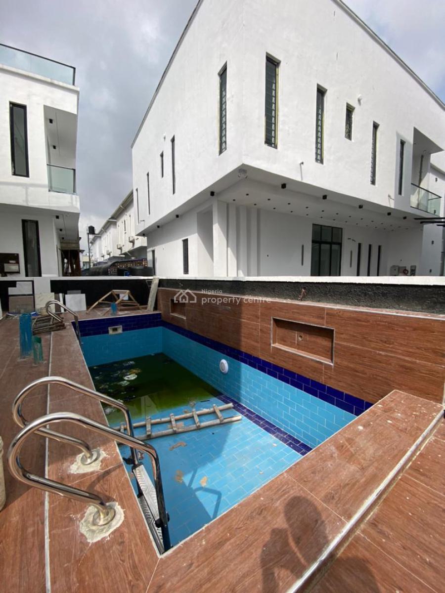 Gorgeous 5 Bedroom Duplex with a Bq and a Pool, Ikota, Lekki, Lagos, House for Sale