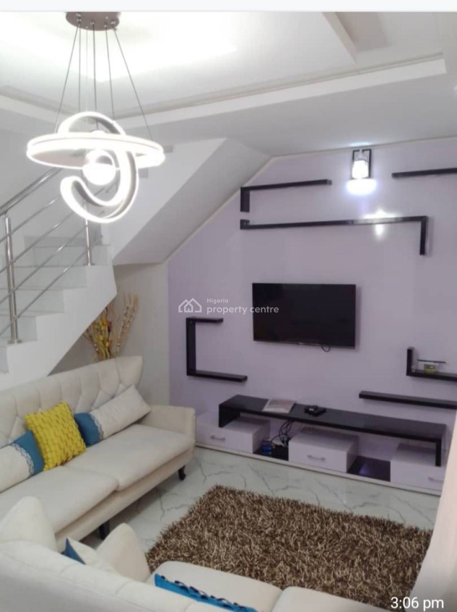 Fully Serviced 4 Bedroom Terrace Duplex with a Room Bq with Swimming P, in Secured Estate at Ikeja Gra, Ikeja Gra, Ikeja, Lagos, Terraced Duplex for Rent
