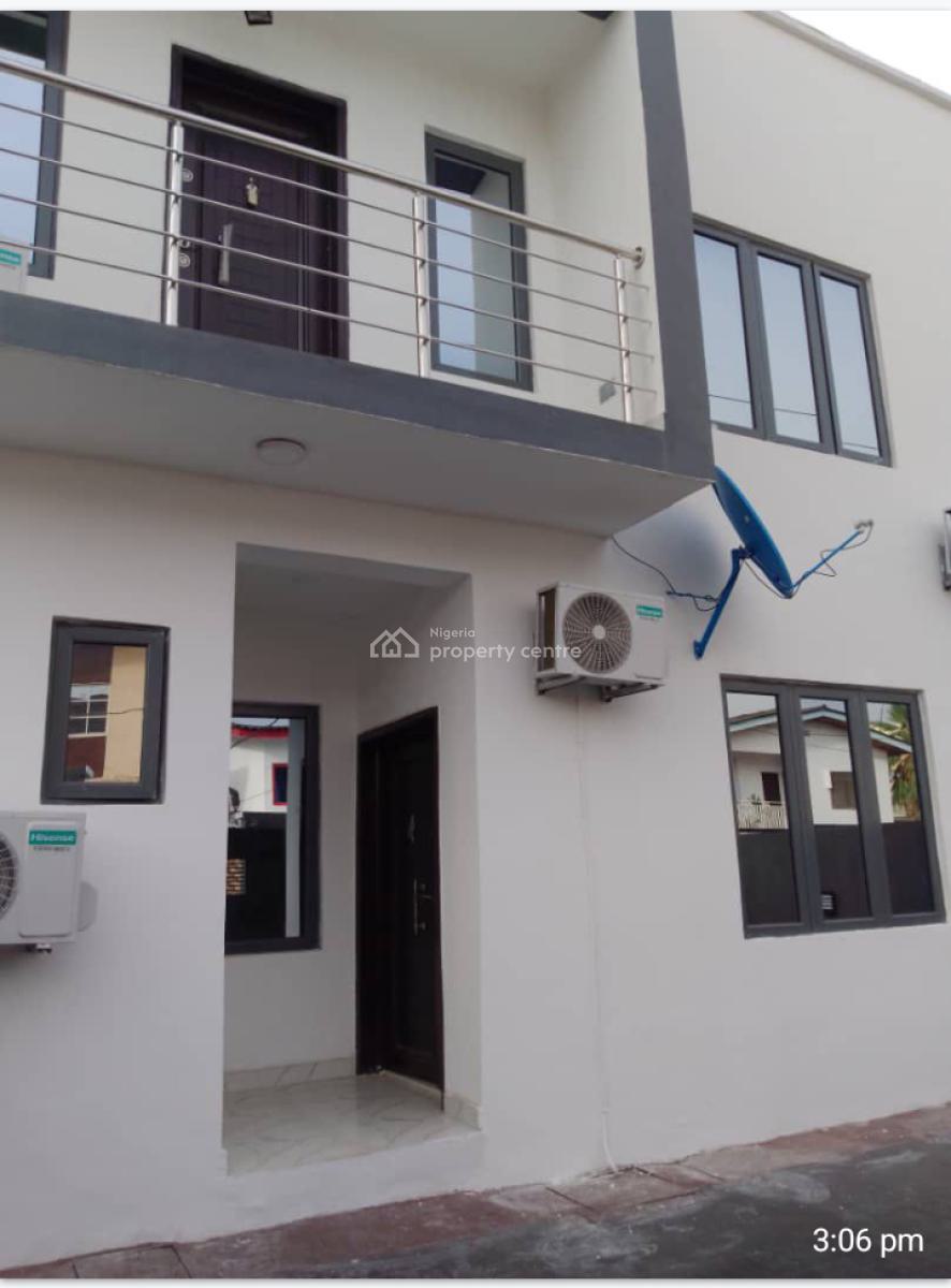 Fully Serviced 4 Bedroom Terrace Duplex with a Room Bq with Swimming P, in Secured Estate at Ikeja Gra, Ikeja Gra, Ikeja, Lagos, Terraced Duplex for Rent