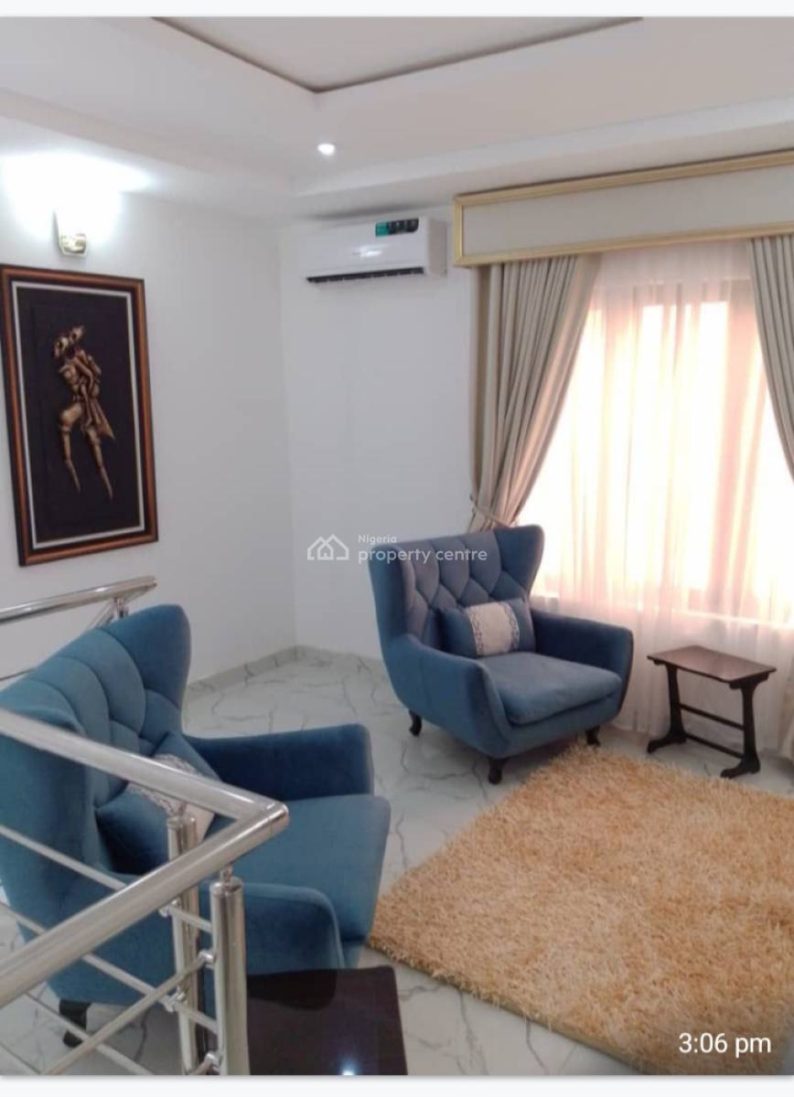 Fully Serviced 4 Bedroom Terrace Duplex with a Room Bq with Swimming P, in Secured Estate at Ikeja Gra, Ikeja Gra, Ikeja, Lagos, Terraced Duplex for Rent