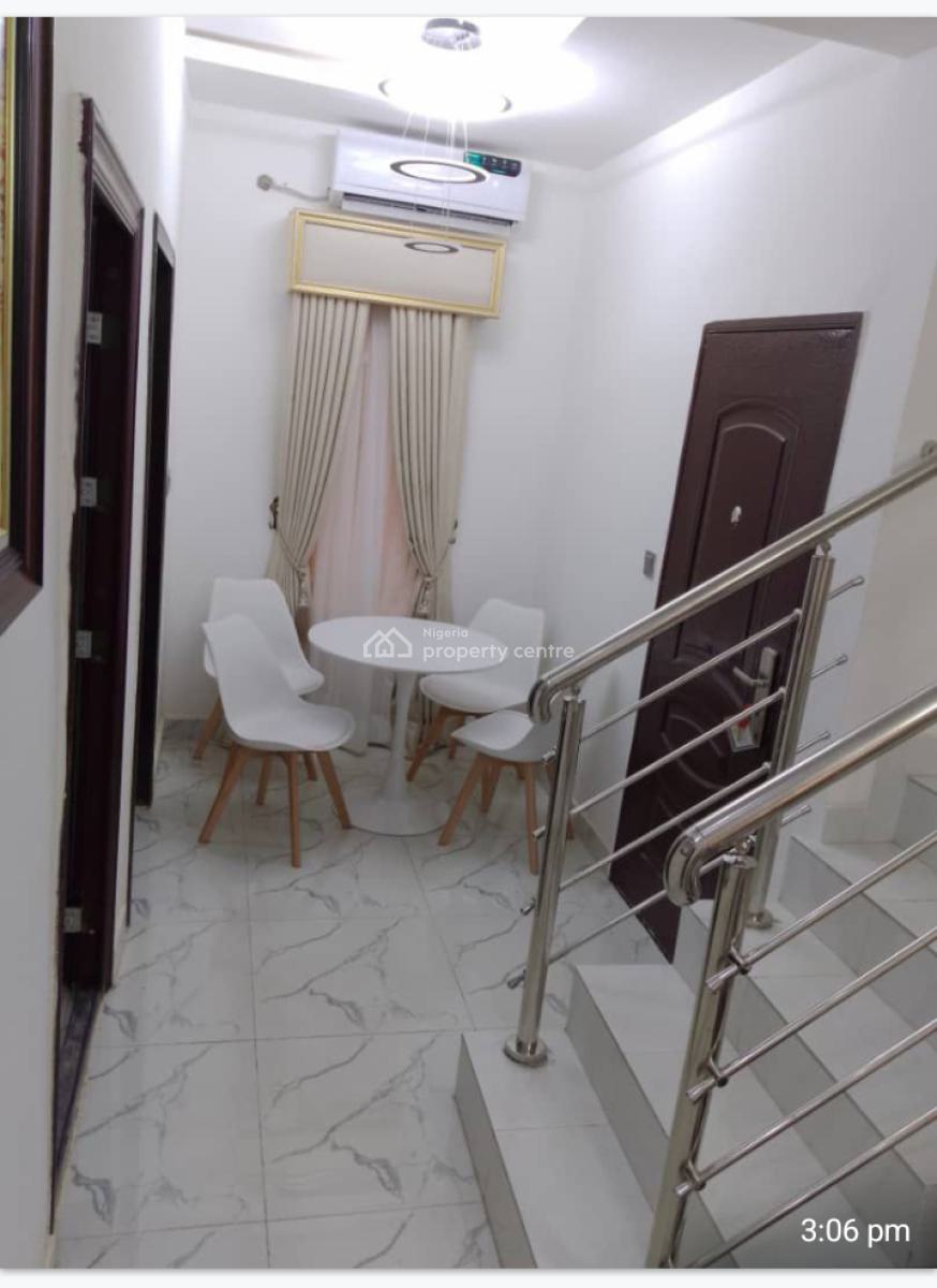 Fully Serviced 4 Bedroom Terrace Duplex with a Room Bq with Swimming P, in Secured Estate at Ikeja Gra, Ikeja Gra, Ikeja, Lagos, Terraced Duplex for Rent