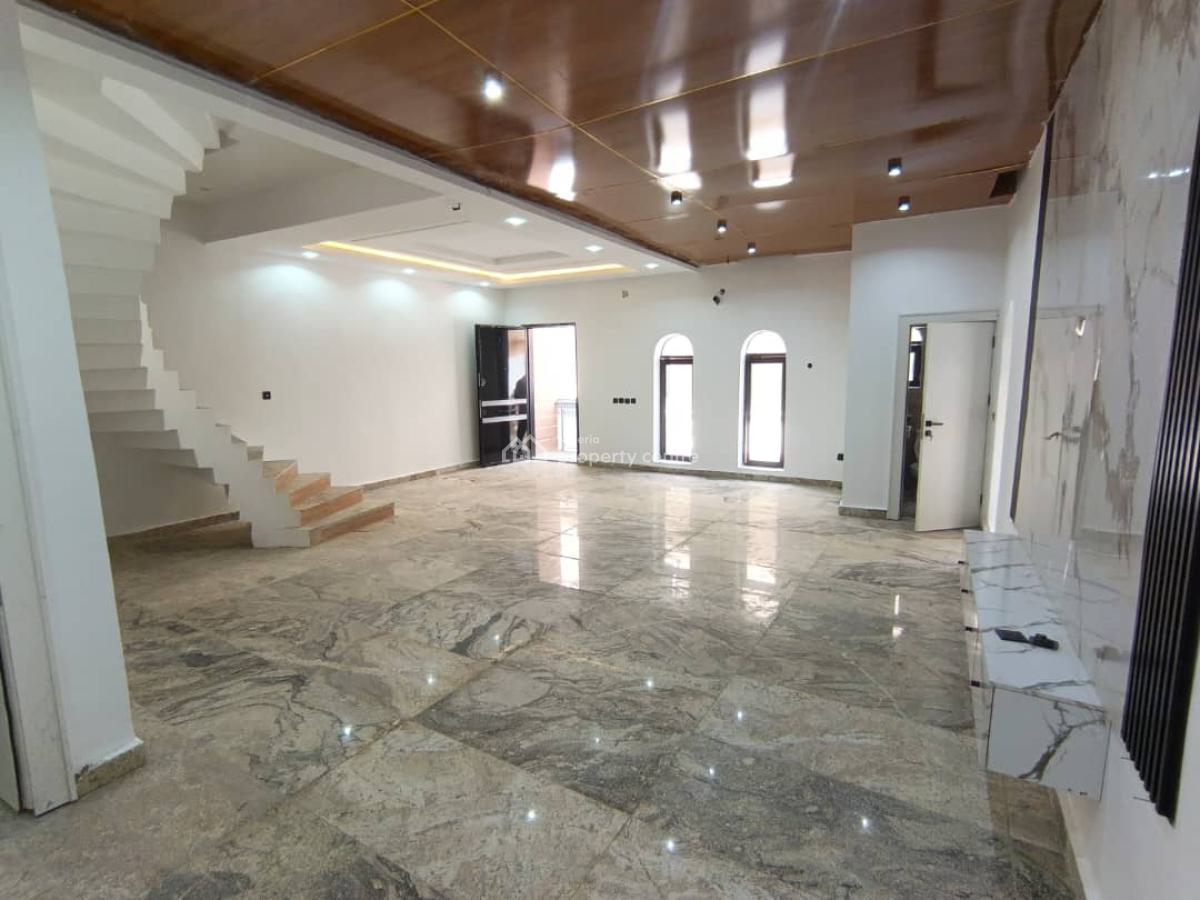 Newly Built 5 Bedroom Semi-detached Duplex with Bq, Naf Valley Estate, Asokoro District, Abuja, Semi-detached Duplex for Sale