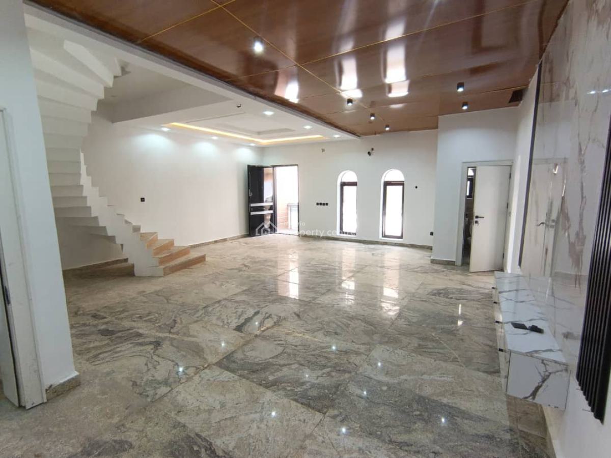 Newly Built 5 Bedroom Semi-detached Duplex with Bq, Naf Valley Estate, Asokoro District, Abuja, Semi-detached Duplex for Sale