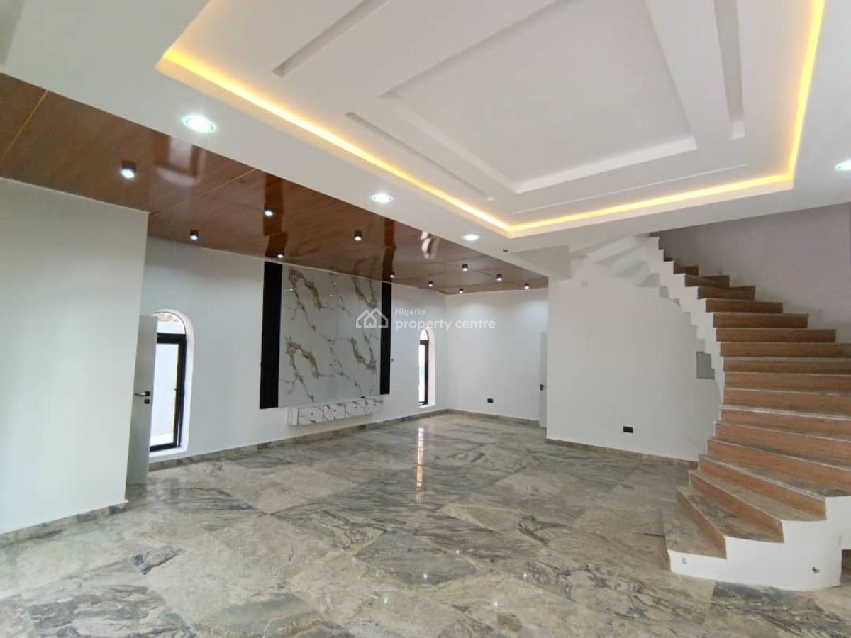 Newly Built 5 Bedroom Semi-detached Duplex with Bq, Naf Valley Estate, Asokoro District, Abuja, Semi-detached Duplex for Sale