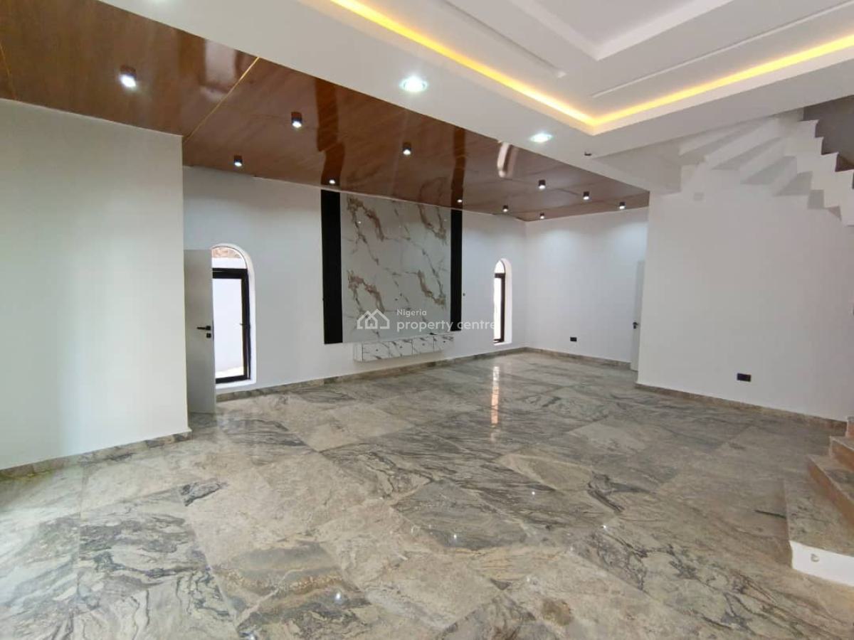 Newly Built 5 Bedroom Semi-detached Duplex with Bq, Naf Valley Estate, Asokoro District, Abuja, Semi-detached Duplex for Sale