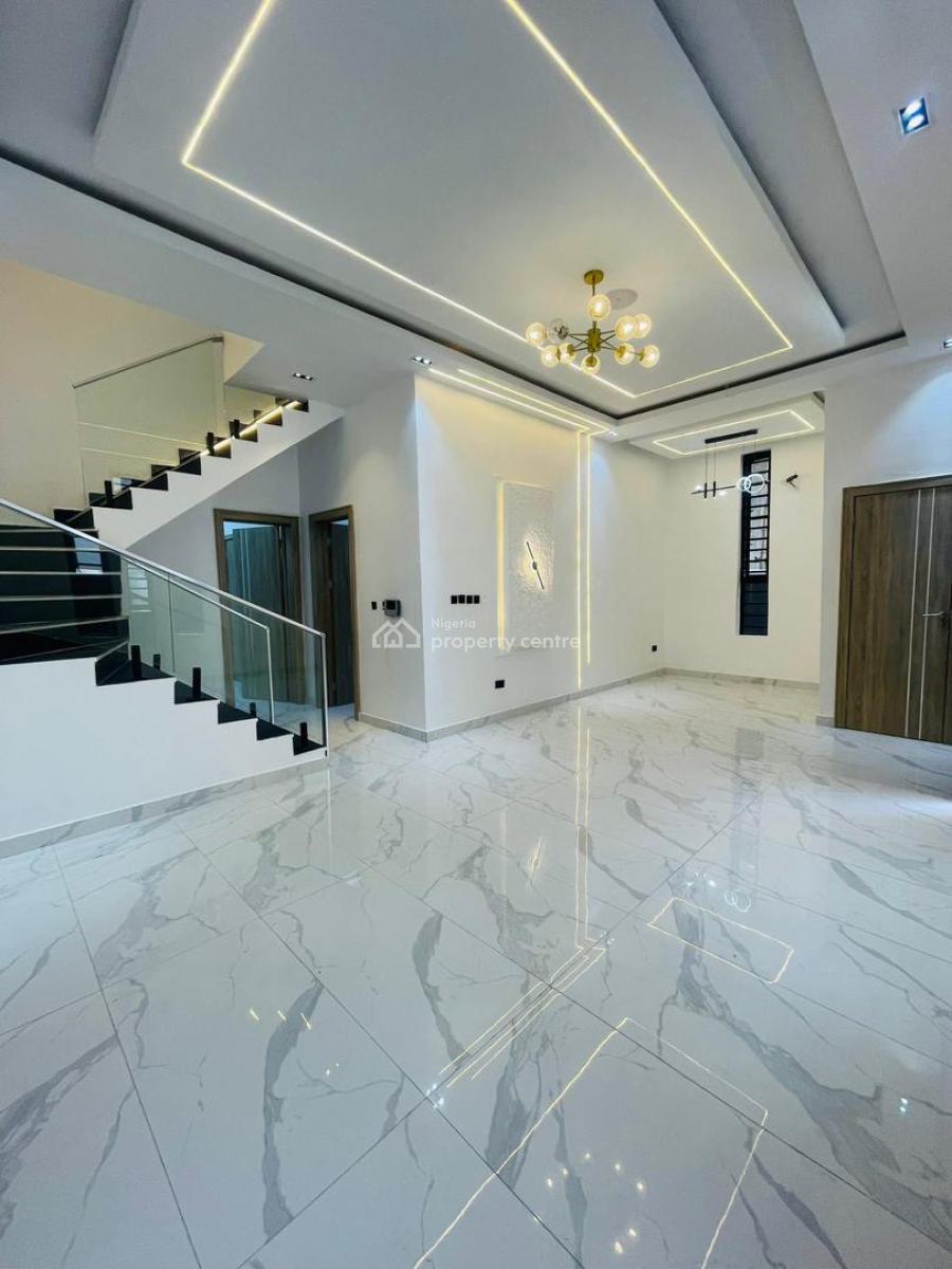 4 Bedroom Semi Detached Duplex with Bq, Chevron, Lekki, Lagos, Semi-detached Duplex for Sale