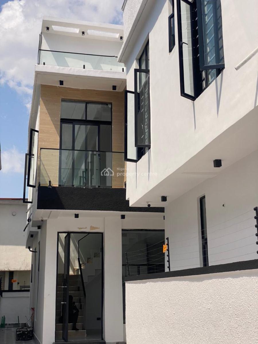 Newly Built 4 Bedroom Semi Detached Duplex with Bq, Chevron Toll Gate, Orchid Road, Lekki, Lagos, Semi-detached Duplex for Sale