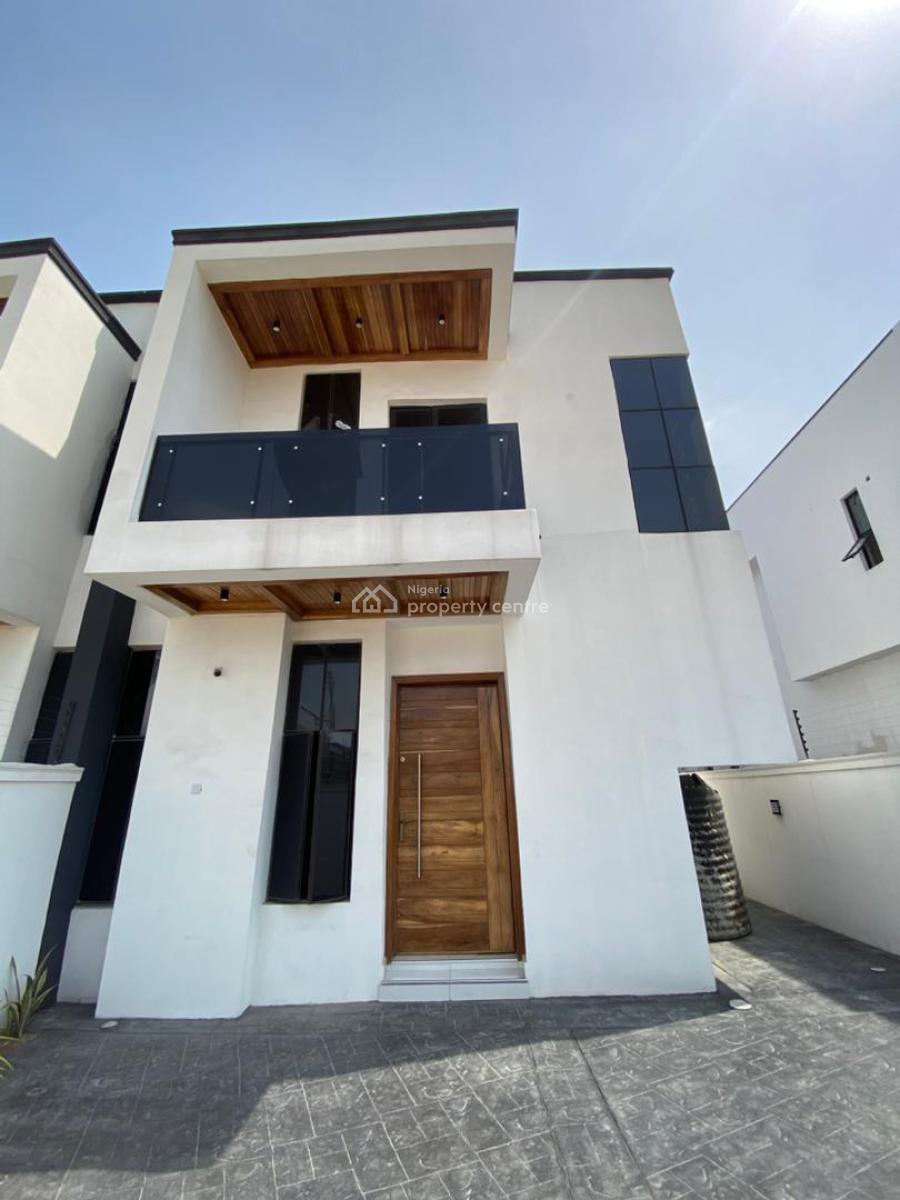 Exquisite 4 Bedroom Semi-detached Duplex with Bq, Chevron, Lekki Phase 2, Lekki, Lagos, Semi-detached Duplex for Rent