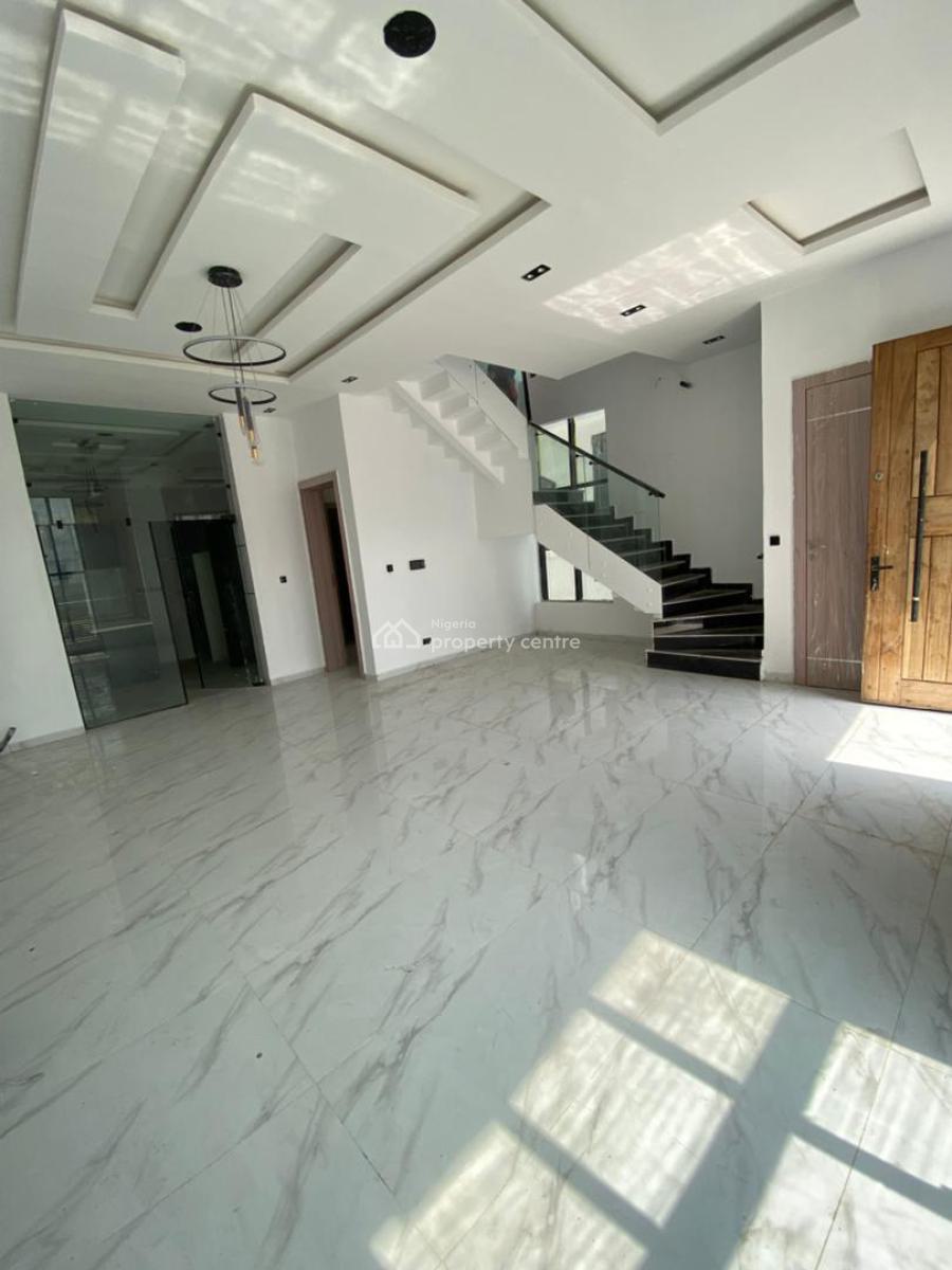 Exquisite 4 Bedroom Detached Duplex with Bq Pool, Chevron, Lekki Phase 2, Lekki, Lagos, Detached Duplex for Sale