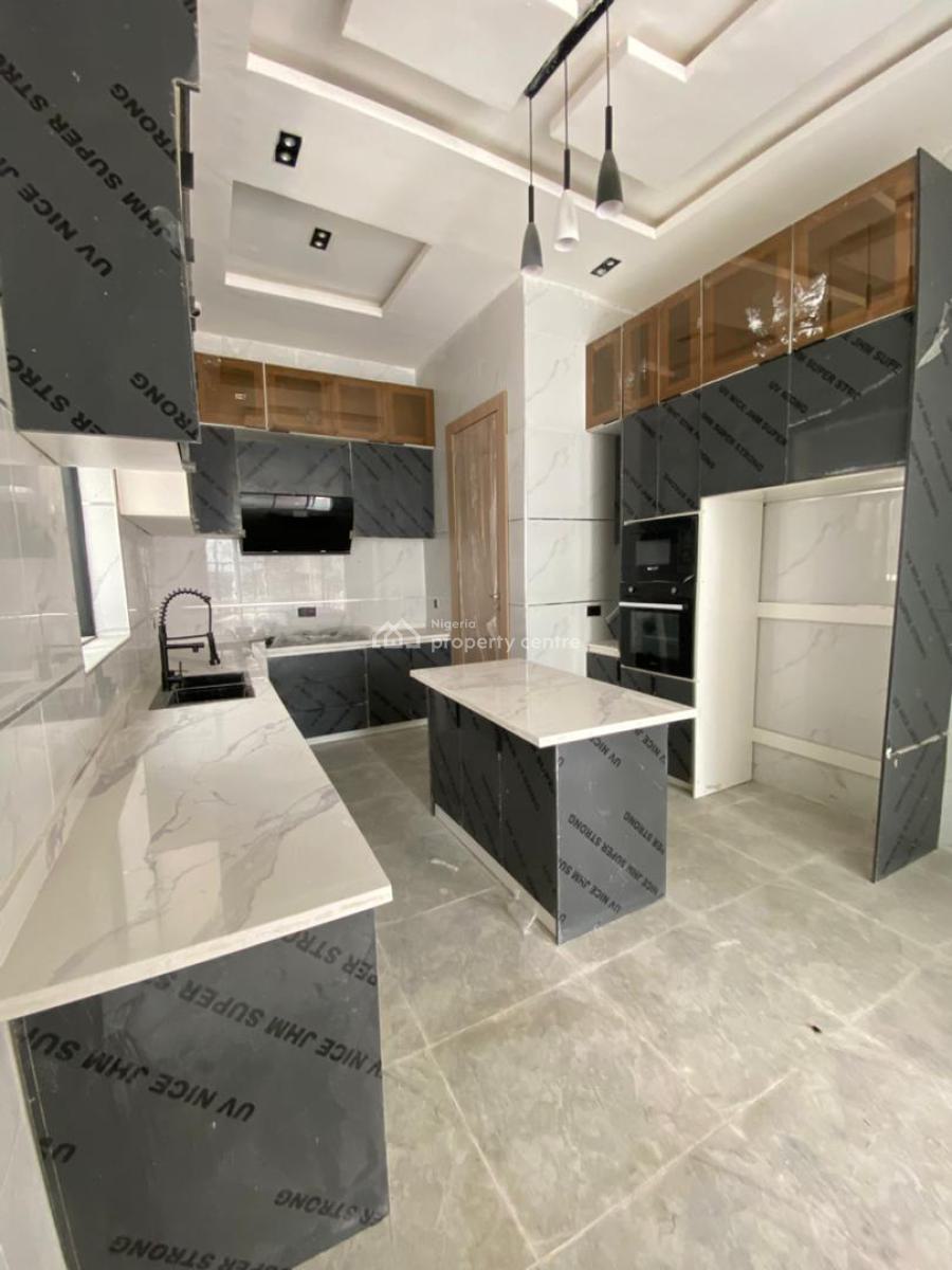 Exquisite 4 Bedroom Detached Duplex with Bq Pool, Chevron, Lekki Phase 2, Lekki, Lagos, Detached Duplex for Sale