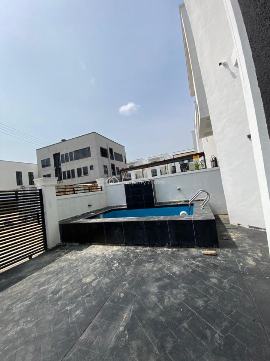 Exquisite 4 Bedroom Detached Duplex with Bq Pool, Chevron, Lekki Phase 2, Lekki, Lagos, Detached Duplex for Sale