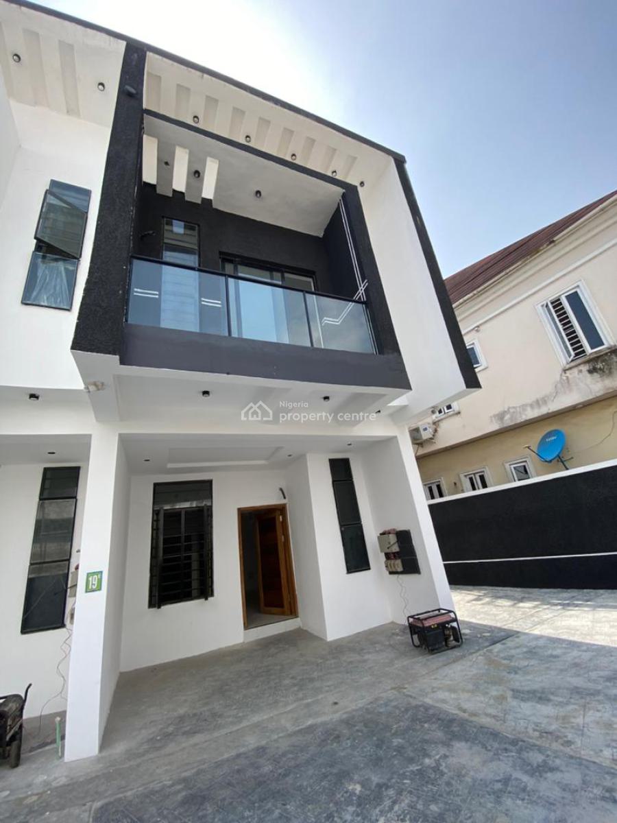 Exquisite 4 Bedroom Terrace Duplex, Chevron, Lekki Phase 2, Lekki, Lagos, Terraced Duplex for Sale