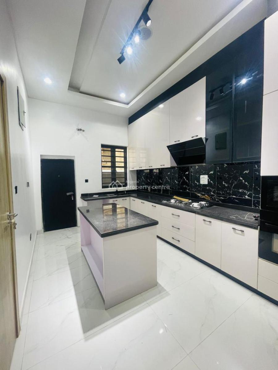 4 Bedroom Semi Detached Duplex with Bq in a Perfect Location, Chevron, Lekki, Lagos, Semi-detached Duplex for Sale