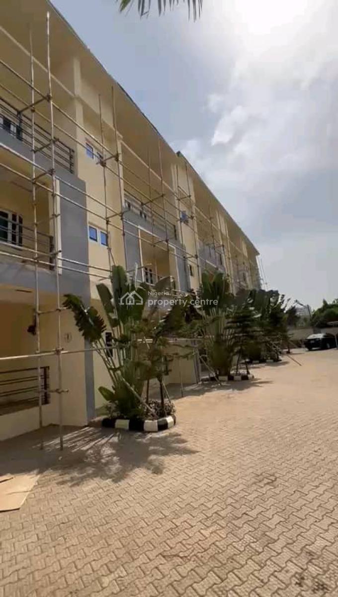 Sharp 4 Bedroom Terrace with Bq, Life Camp, Abuja, Terraced Duplex for Rent