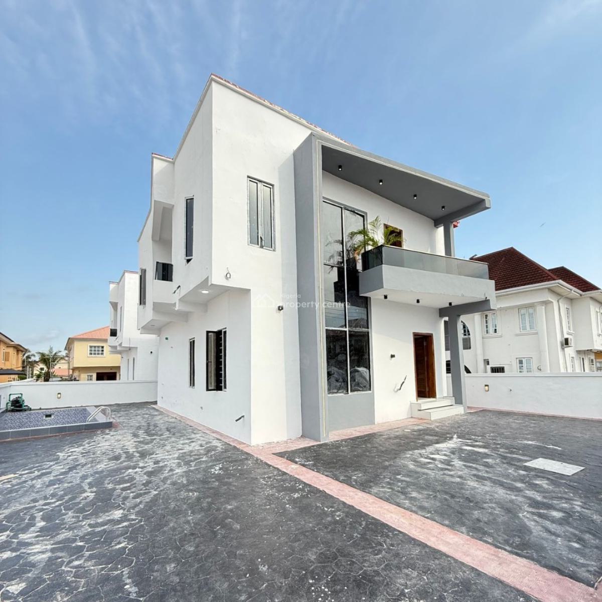 4 Bedroom Fully Detached with Swimming Pool, Crown Estate, Sangotedo, Ajah, Lagos, Detached Duplex for Sale