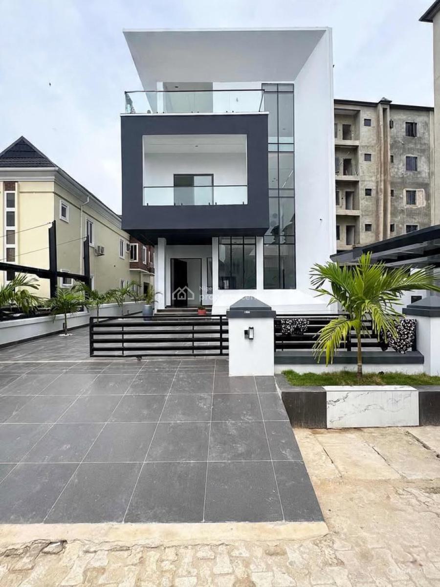 Newly Built 6 Bedroom Detached Duplex with Swimming Pool and Bq, Ikota, Lekki, Lagos, Detached Duplex for Sale