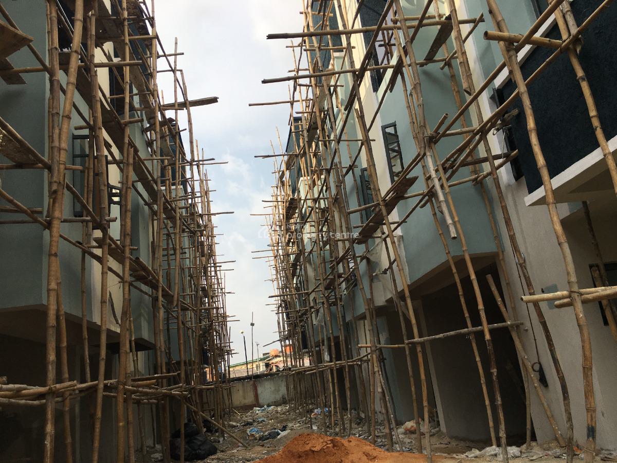 Newly Built 4 Bedrooms Terrace Duplex with a Rm Bq, Off Kudirat Abiola Way, Oregun, Ikeja, Lagos, Terraced Duplex for Sale