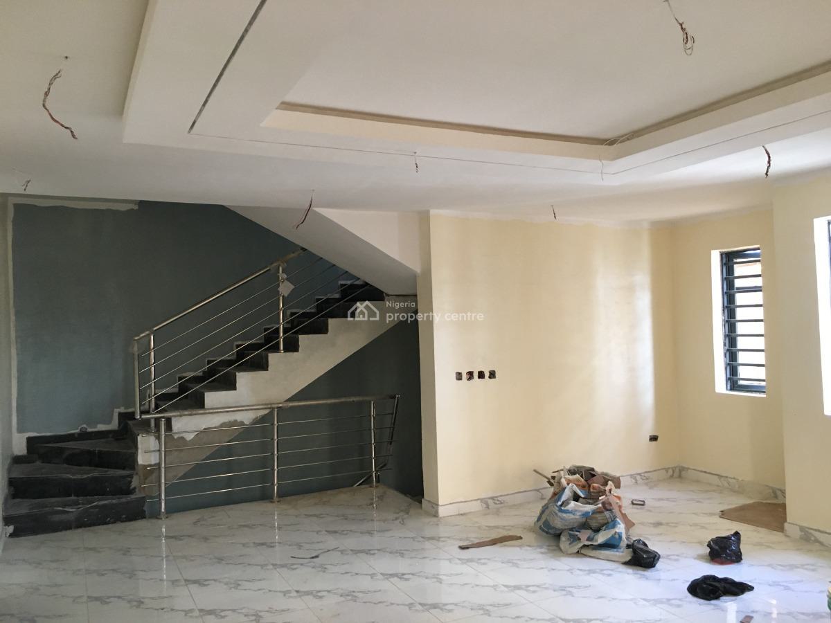 Newly Built 4 Bedrooms Terrace Duplex with a Rm Bq, Off Kudirat Abiola Way, Oregun, Ikeja, Lagos, Terraced Duplex for Sale