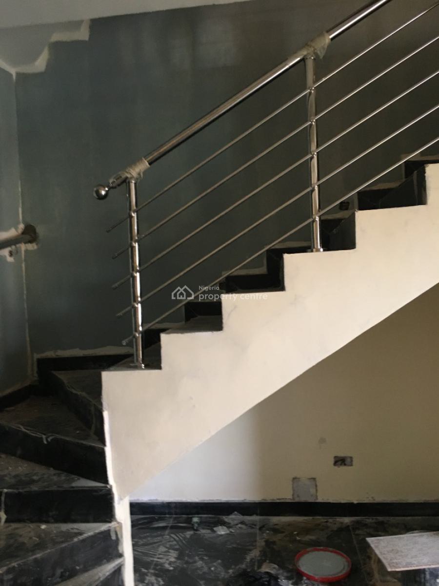 Newly Built 4 Bedrooms Terrace Duplex with a Rm Bq, Off Kudirat Abiola Way, Oregun, Ikeja, Lagos, Terraced Duplex for Sale