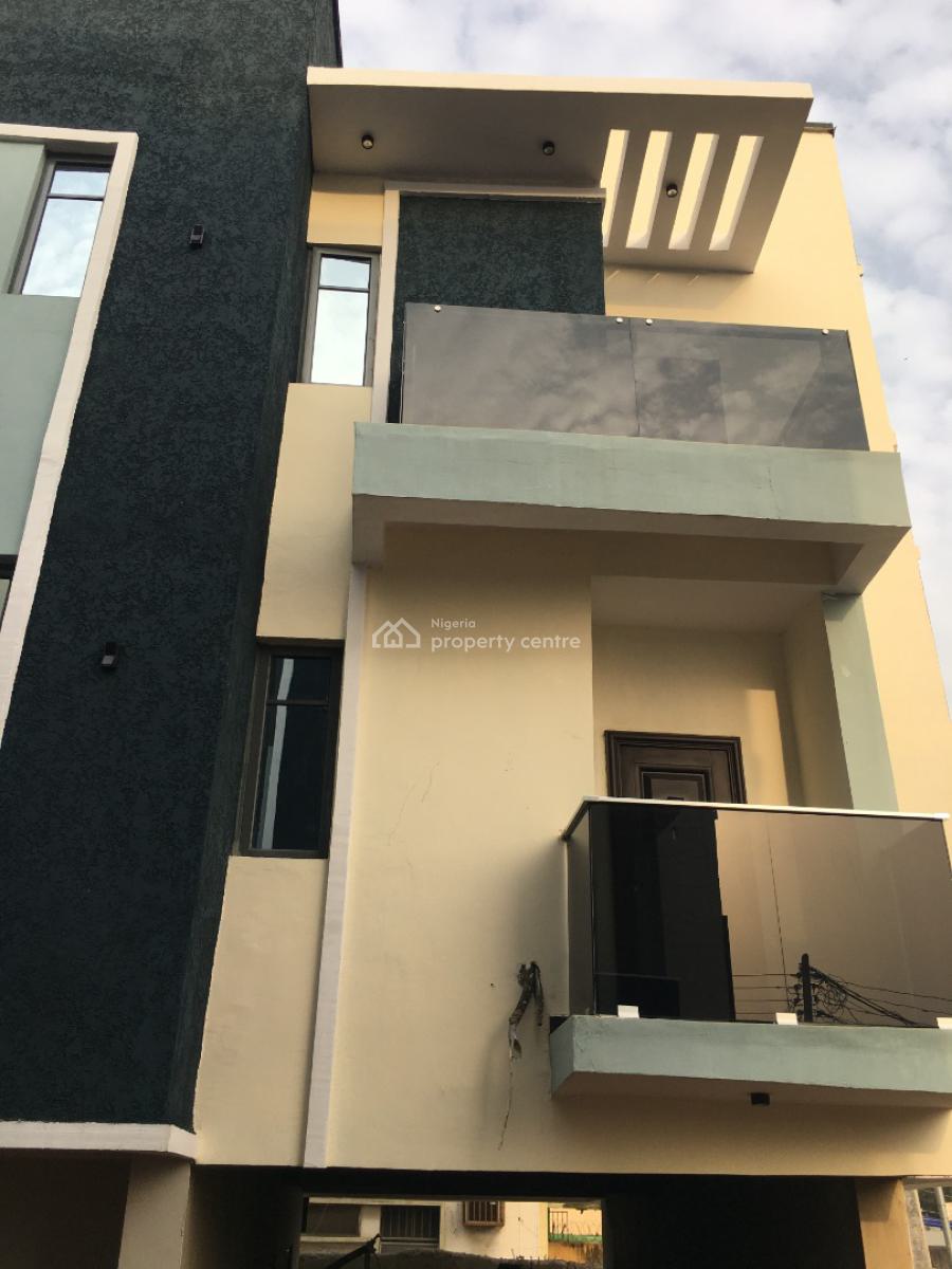 Newly Built 4 Bedrooms Terrace Duplex with a Room Bq, Off Kudirat Abiola Way, Oregun, Ikeja, Lagos, Terraced Duplex for Sale
