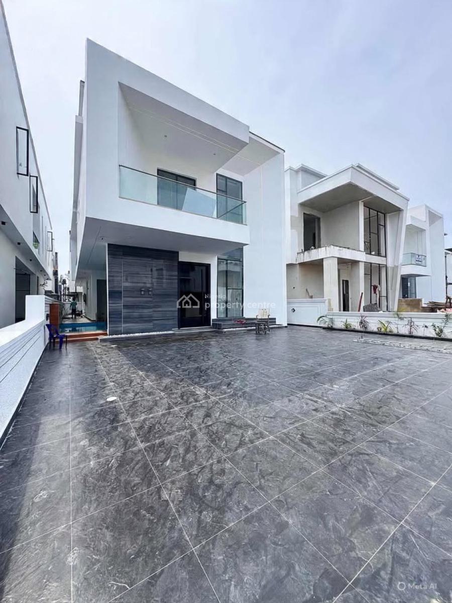 Newly Built 5 Bedroom Detached Duplex with Swimming Pool and Bq, Ikota, Lekki, Lagos, Detached Duplex for Sale
