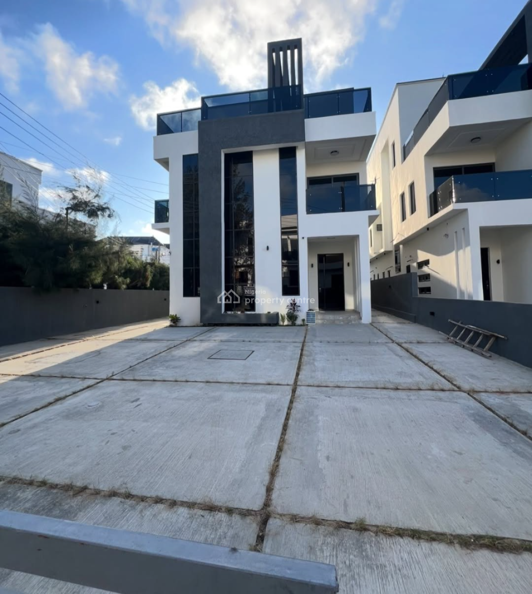 Spacious 5bedroom Fully Detached Duplex with Bq, By Bis Apartment, Ikota, Lekki, Lagos, Detached Duplex for Rent