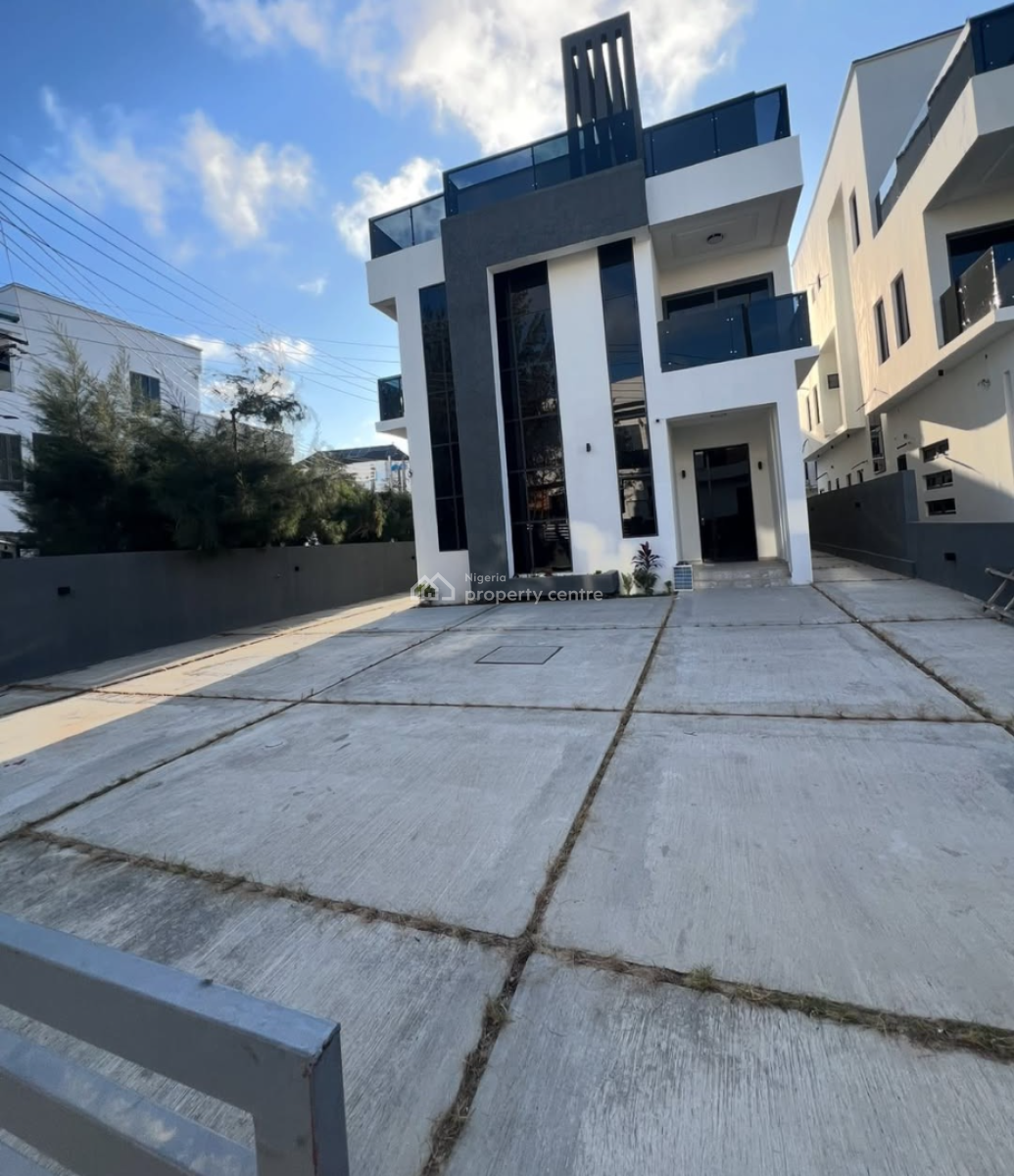Spacious 5bedroom Fully Detached Duplex with Bq, By Bis Apartment, Ikota, Lekki, Lagos, Detached Duplex for Rent