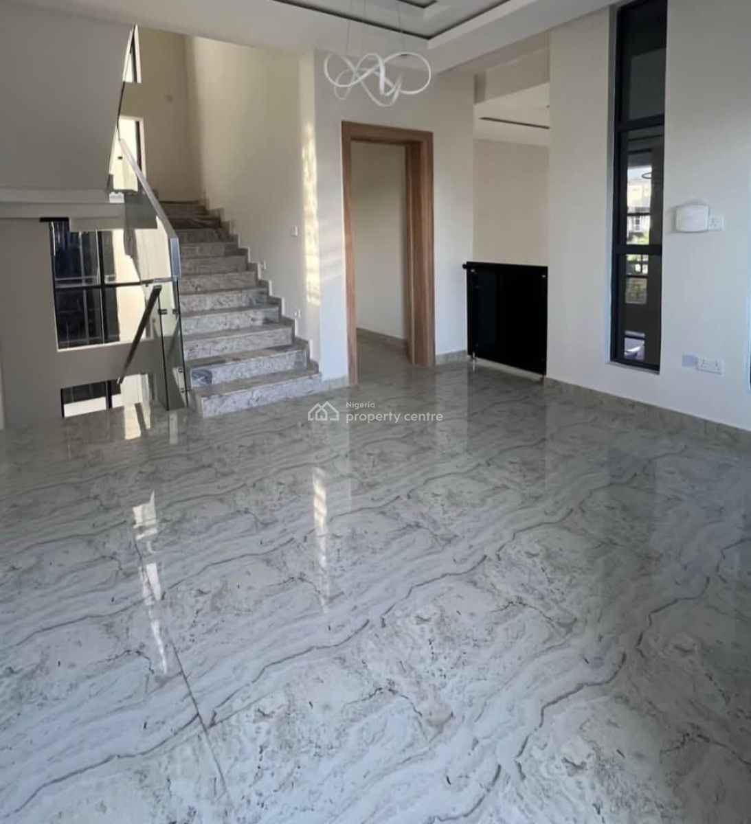 Spacious 5bedroom Fully Detached Duplex with Bq, By Bis Apartment, Ikota, Lekki, Lagos, Detached Duplex for Rent