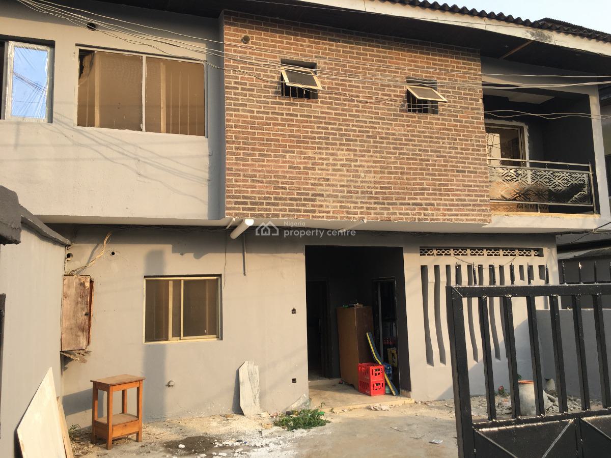 Newly Renovated 4 Bedrooms Semi Detached Duplex Self Compound, Off Aromire Road, Adeniyi Jones, Ikeja, Lagos, Semi-detached Duplex for Rent