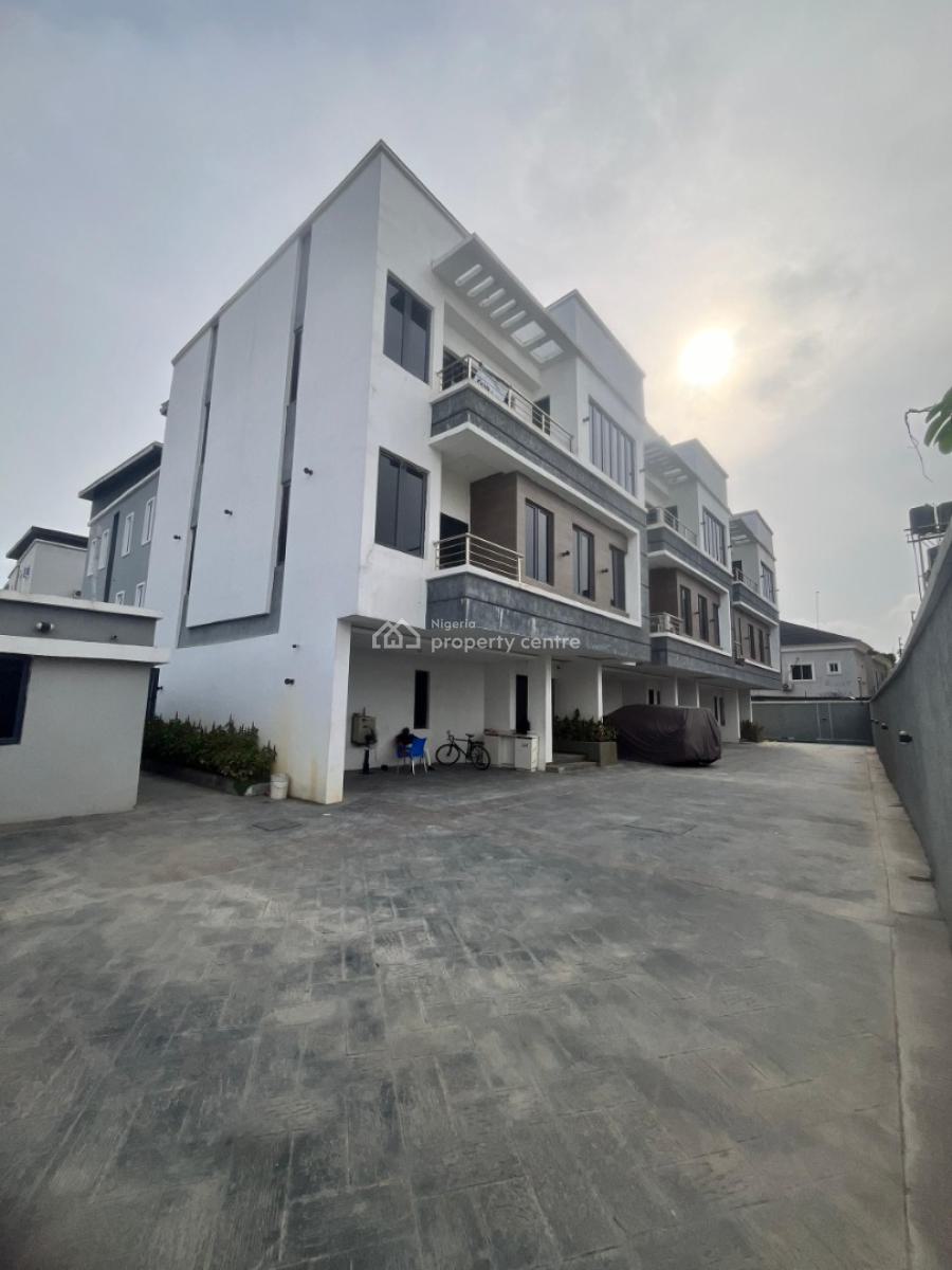 4 Bedroom Premium Spacious Duplex with Bq, Ikate Elegushi, Lekki, Lagos, Terraced Duplex for Rent
