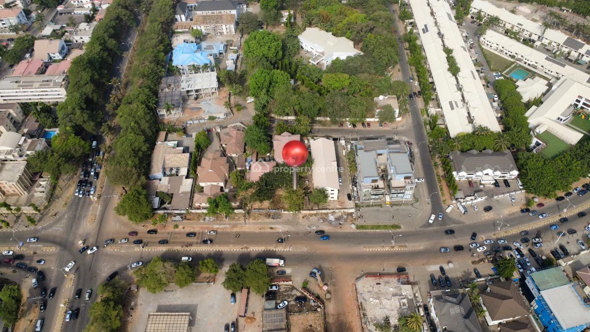 Commercial Spot! Premium High Vehicular Commerical Property, Along Aminu Kano Crescent, Wuse 2, Abuja, Commercial Land for Sale