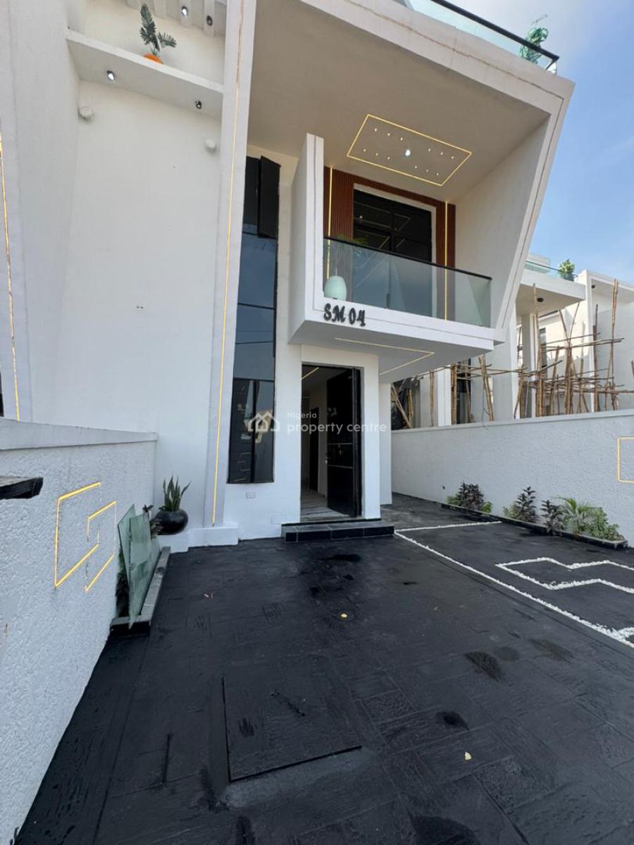 Spacious Newly Built 4 Bedroom Semi Detached Duplex, Ikota, Lekki, Lagos, Semi-detached Duplex for Sale