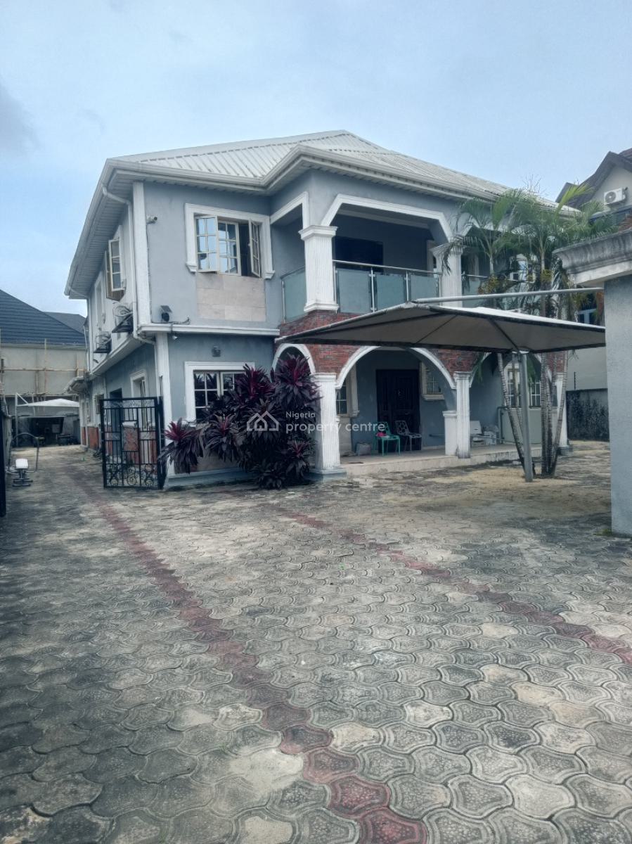 a Fully Detached 4 Bedroom Detached Duplex with 2 Rooms Bq, Cannan Estate, Olokonla, Sangotedo, Ajah, Lagos, Commercial Property for Rent