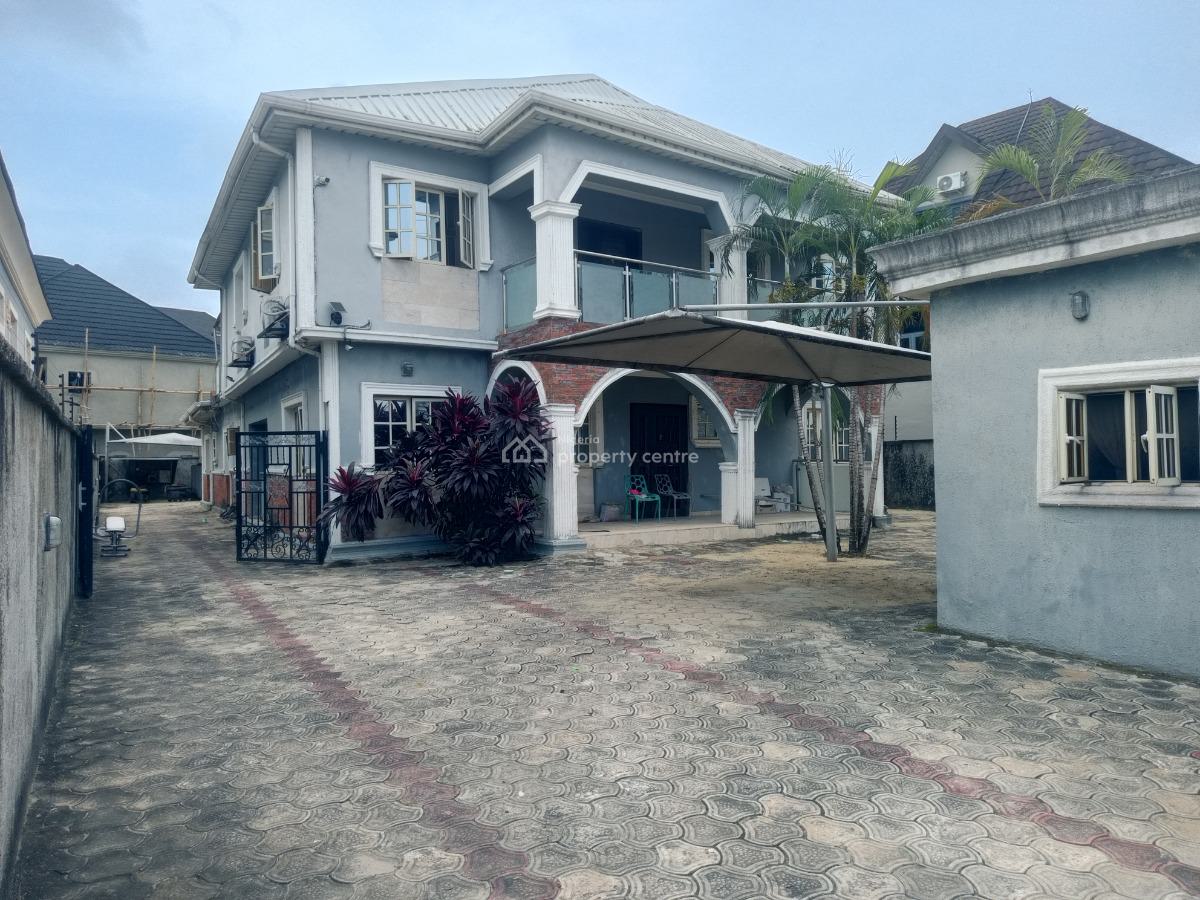 a Fully Detached 4 Bedroom Detached Duplex with 2 Rooms Bq, Cannan Estate, Olokonla, Sangotedo, Ajah, Lagos, Commercial Property for Rent