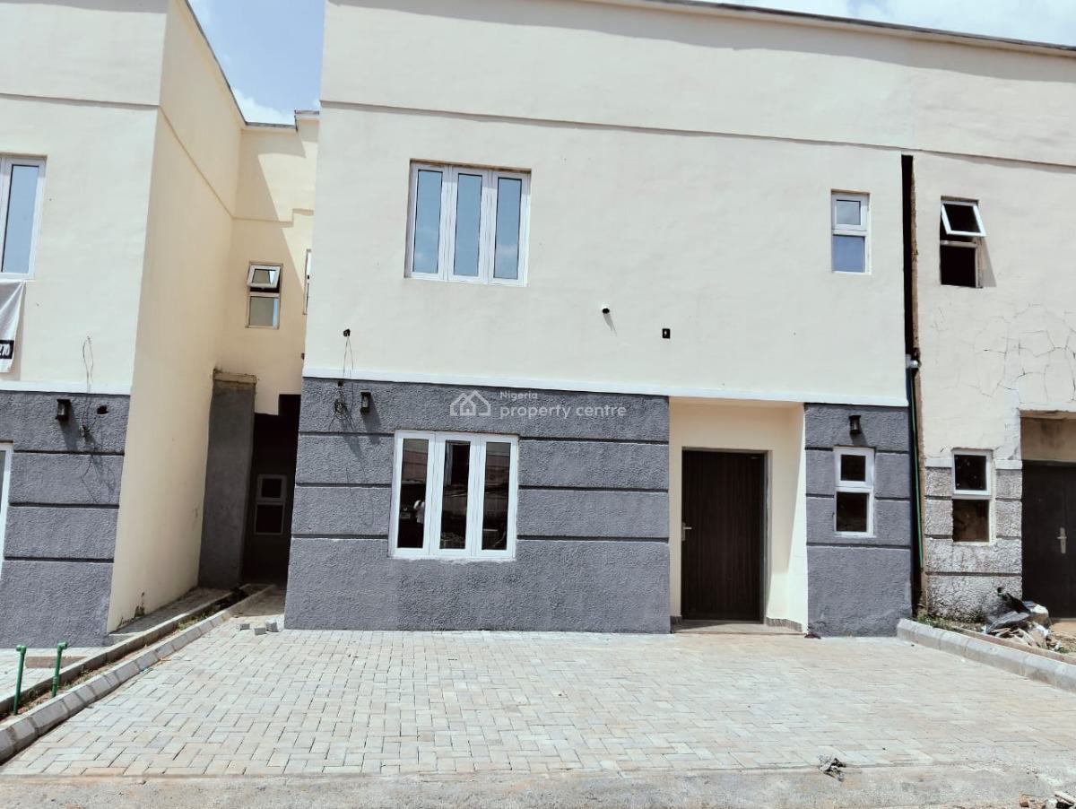 Brand New 4 Bedroom Terrace Duplex in a Serene and Secured Estate, Brains and Hammers After Paradise 1 Estate, Life Camp, Abuja, Terraced Duplex for Rent