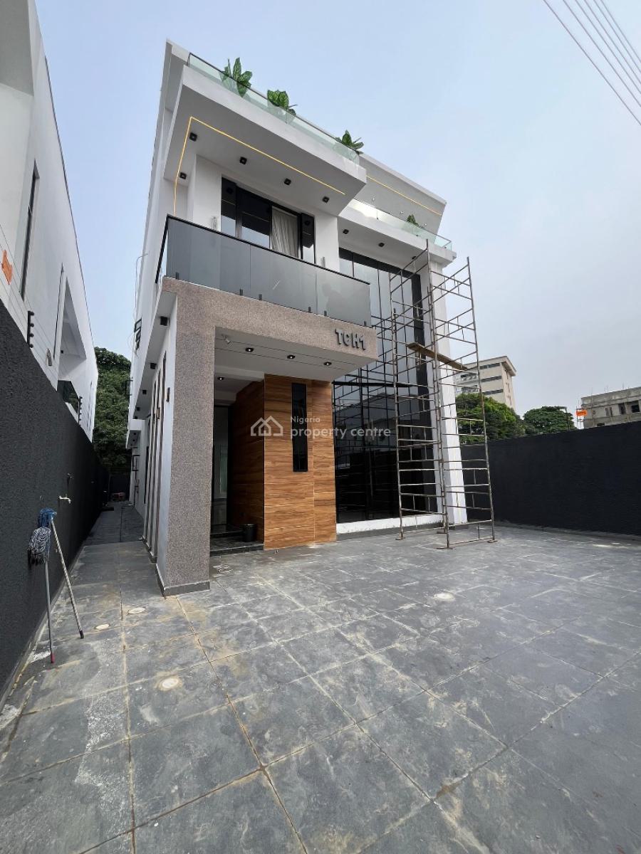5 Bedrooms Fully Detached Duplex, Chevron, Lekki, Lagos, Detached Duplex for Sale