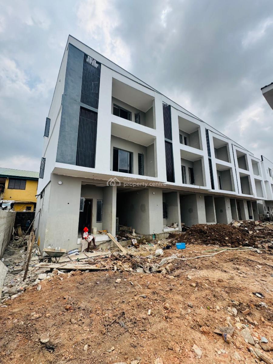 Fantastically Built 4 Bedroom Terrace Duplex with Bq, Gra, Ogudu, Lagos, Terraced Duplex for Sale