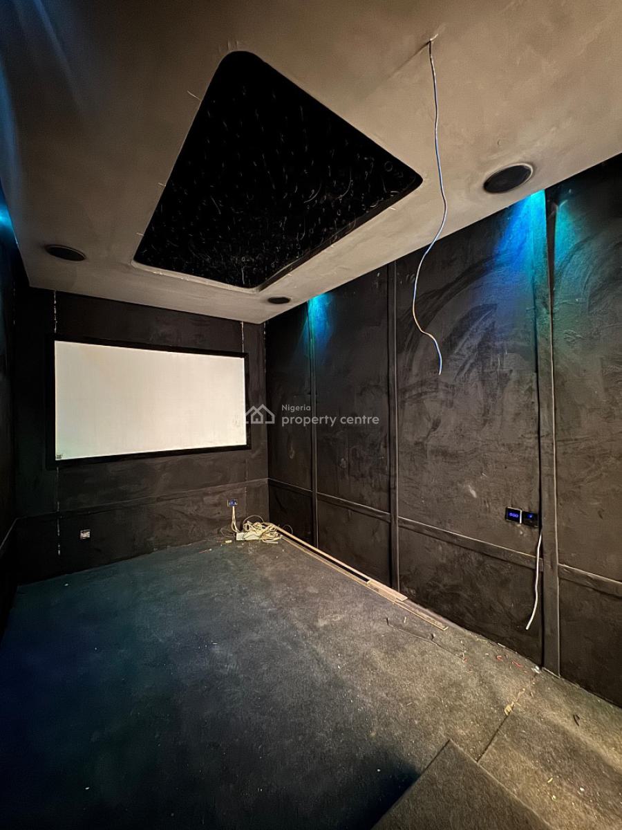 Modern 5 Bedroom Fully Detached with Cinema, Pool, Rooftop Terrace, Lekki Phase 1, Lekki, Lagos, Detached Duplex for Sale