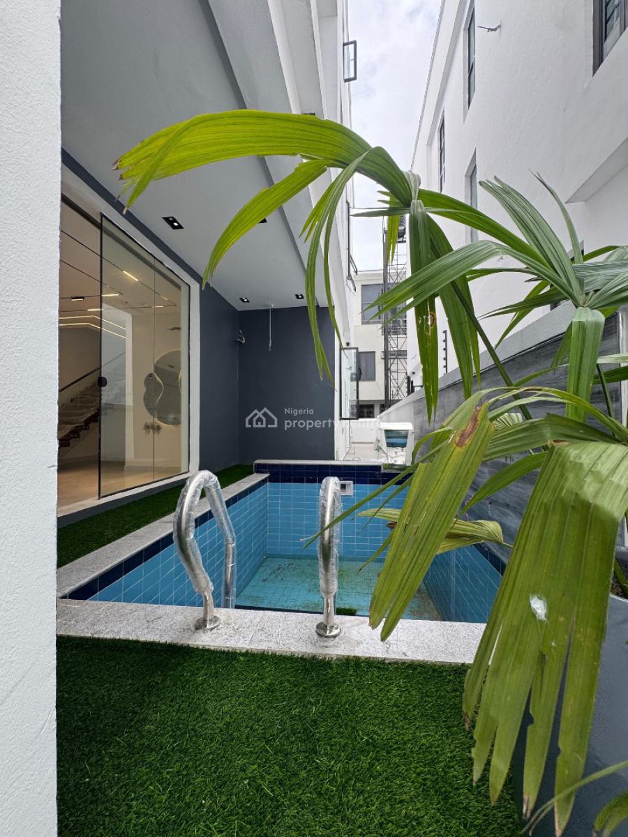 Modern 5 Bedroom Fully Detached with Cinema, Pool, Rooftop Terrace, Lekki Phase 1, Lekki, Lagos, Detached Duplex for Sale