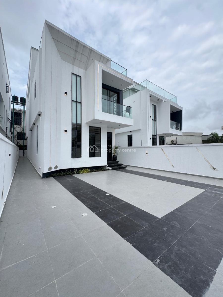 Modern 5 Bedroom Fully Detached with Cinema, Pool, Rooftop Terrace, Lekki Phase 1, Lekki, Lagos, Detached Duplex for Sale