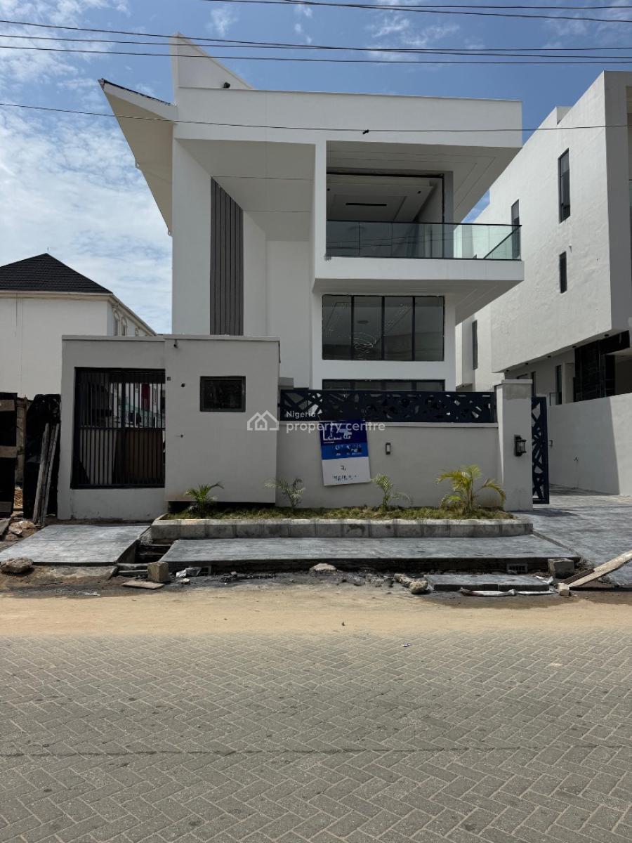 Modern 5 Bedroom Fully Detached with En-suite Rooms., Lekki Phase 1, Lekki, Lagos, Detached Duplex for Sale