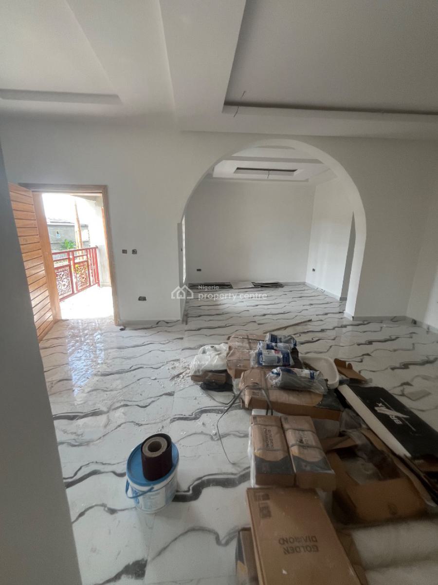 Brand New Beautiful Spacious 3 Bedroom Flat Upstairs and Downstairs, Mobil Road, Ilaje, Ajah, Lagos, Flat / Apartment for Rent