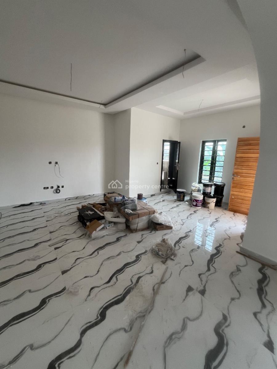 Brand New Beautiful Spacious 3 Bedroom Flat Upstairs and Downstairs, Mobil Road, Ilaje, Ajah, Lagos, Flat / Apartment for Rent