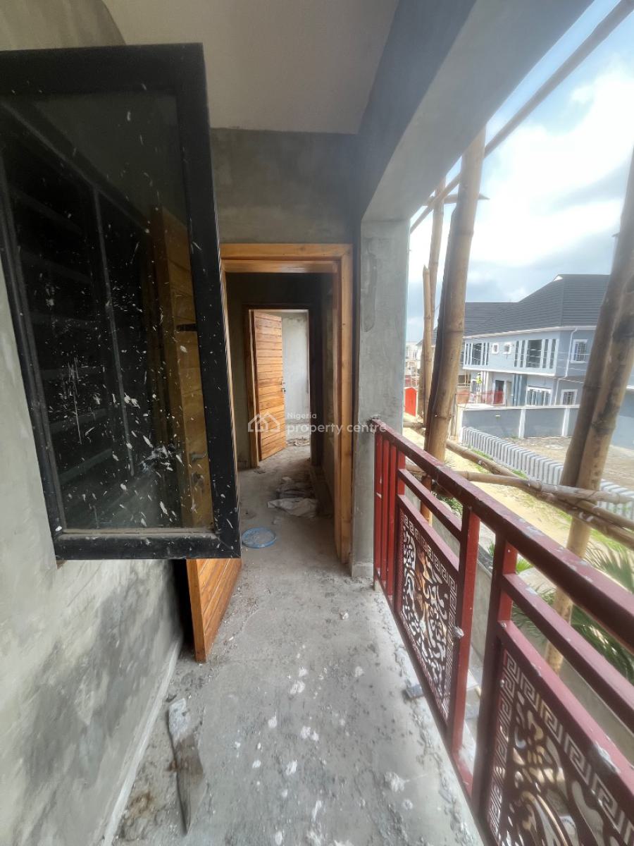 Brand New Beautiful Spacious 3 Bedroom Flat Upstairs and Downstairs, Mobil Road, Ilaje, Ajah, Lagos, Flat / Apartment for Rent