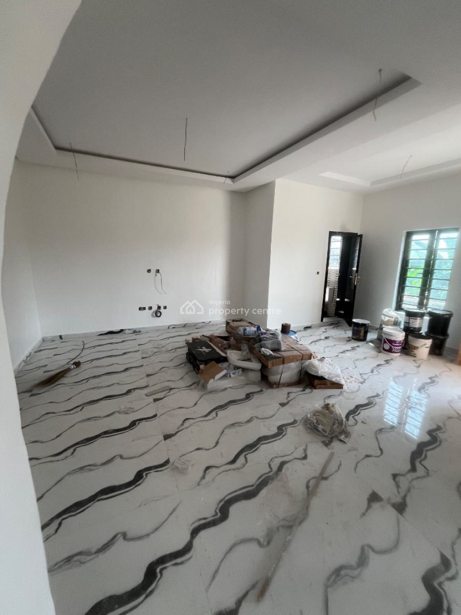 Brand New Beautiful Spacious 3 Bedroom Flat Upstairs and Downstairs, Mobil Road, Ilaje, Ajah, Lagos, Flat / Apartment for Rent