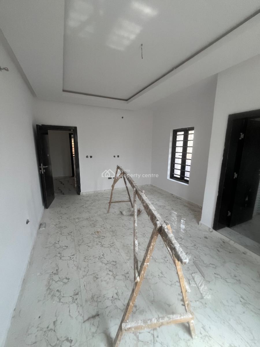 Brand New Beautiful Spacious 3 Bedroom Flat Upstairs and Downstairs, Mobil Road, Ilaje, Ajah, Lagos, Flat / Apartment for Rent